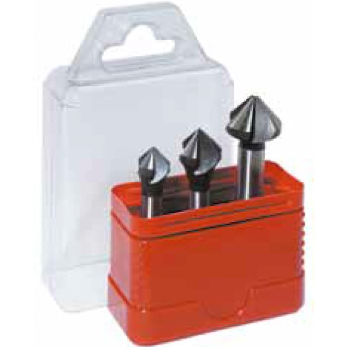 Набор из 4-х зенкеров BUCOVICE TOOLS сталь HSS 741801