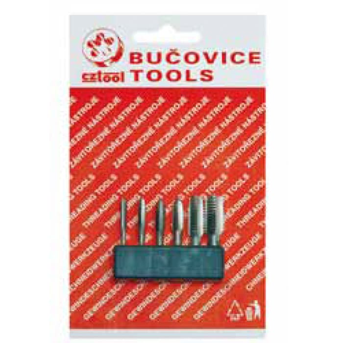 Набор из 6-ти метчиков BUCOVICE TOOLS метрическая резьба, сталь HSS 948100