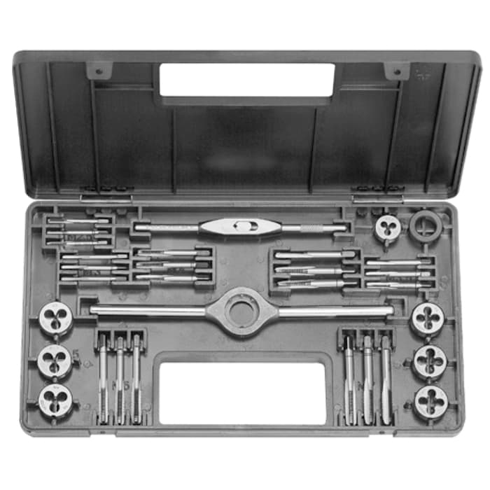 Набор резьбонарезной в M-0-II  в пластиковой коробке BUCOVICE TOOLS метрическая резьба, инструментальная сталь NO/CS 310070