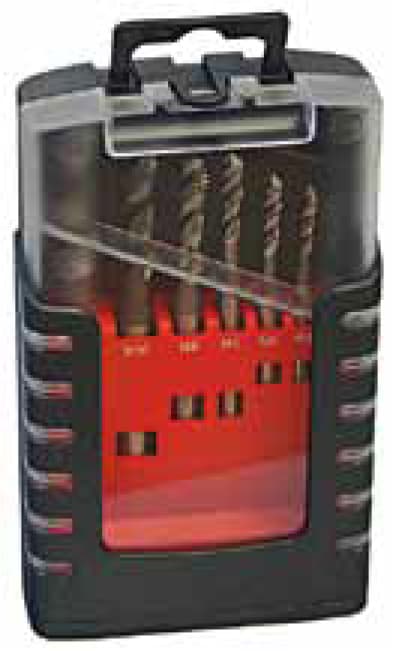 Набор резьбонарезной в пластиковой коробке (катаная резьба) BUCOVICE TOOLS метрическая резьба, инструментальная сталь HSS 105002