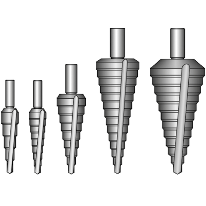 Ступенчатые сверла